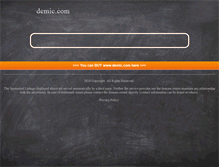 Tablet Screenshot of demicad.com